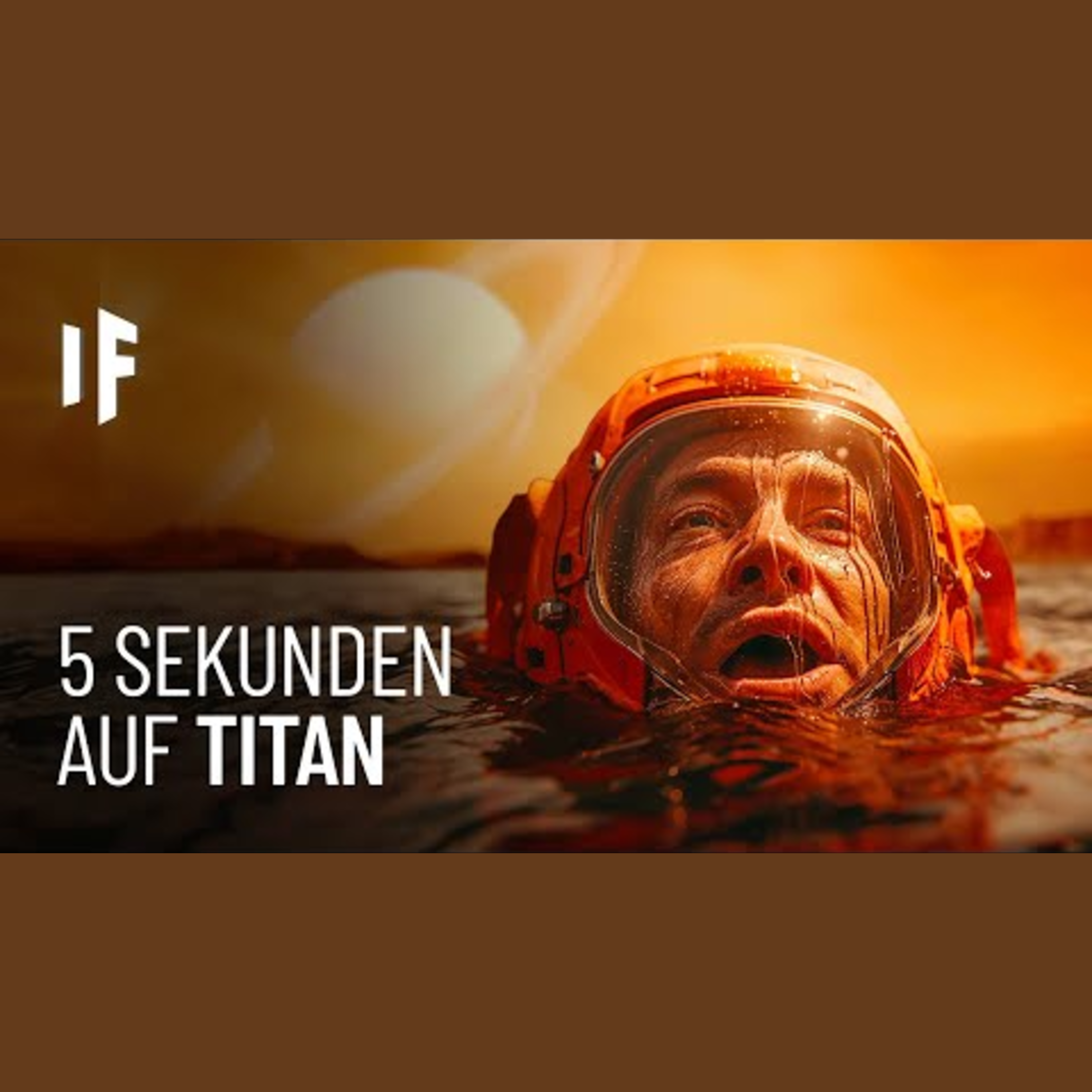 Was passiert, wenn man in die Seen des Titans (Saturns Mond) springt?