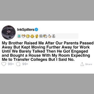 My Brother Raised Me But Drifted Away Due to Work Until Engaged