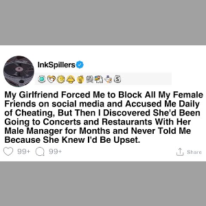 Girlfriend Demands to Block Friends and Secretly Meets Her Boss