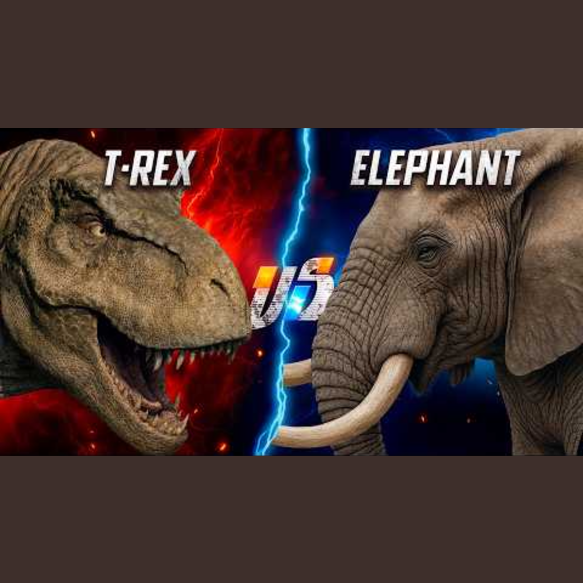 T-Rex vs Elephant
