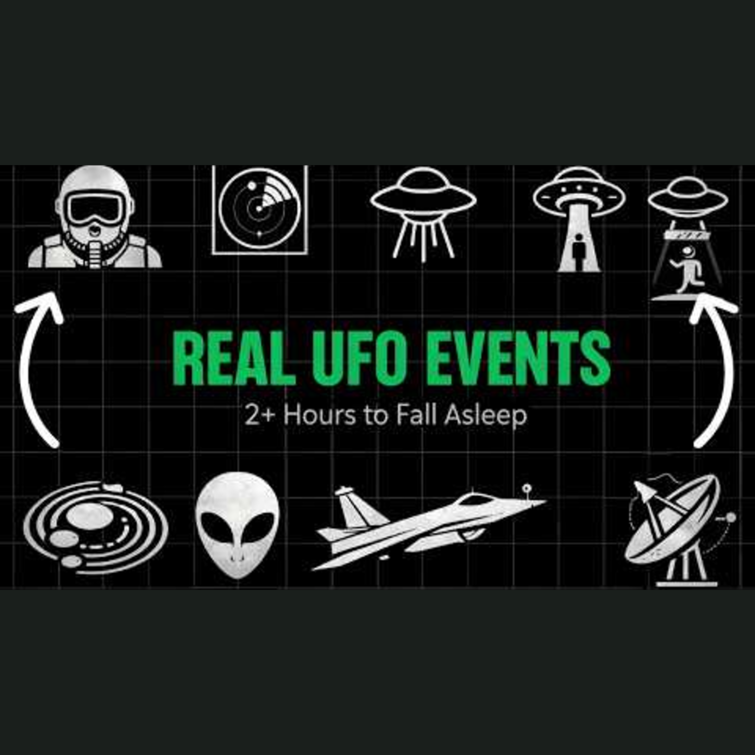 2h+ The Impossible to Debunk UFO Events that were real to fall asleep to